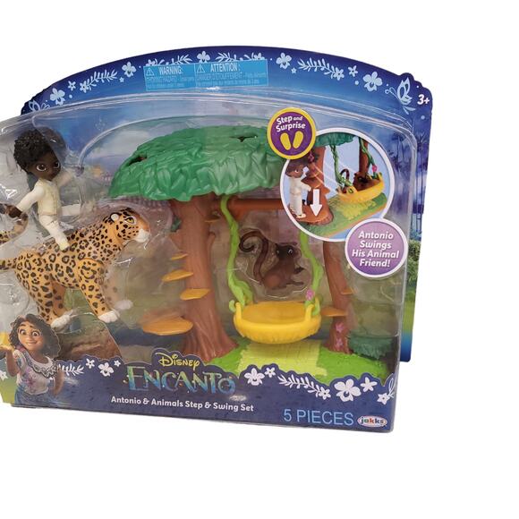 Disney Encanto Antonio and Animals Step and Swing Set Disney Playset Disney Toys - Picture 3 of 14